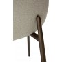 Glam spisestuestol bouclé / antikk messing Glam spisestuestol bouclé / antikk messing