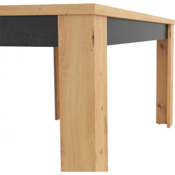 Ostia spisebord 160-200 x 90 cm - Eik