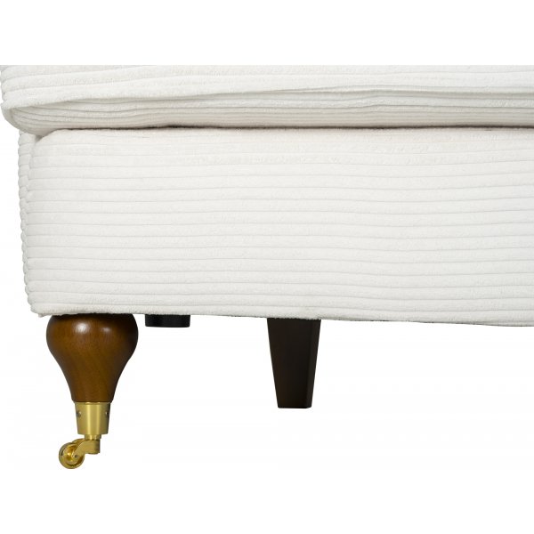 Howard 3-seters sofa - Beige kordfløyel Howard 3-seters sofa - Beige kordfløyel