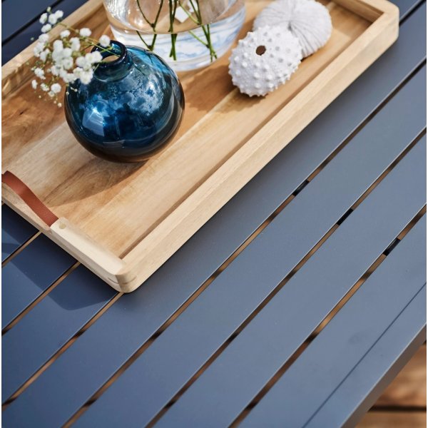 Easy living Melo loungegruppe i aluminium med lysegr� puter