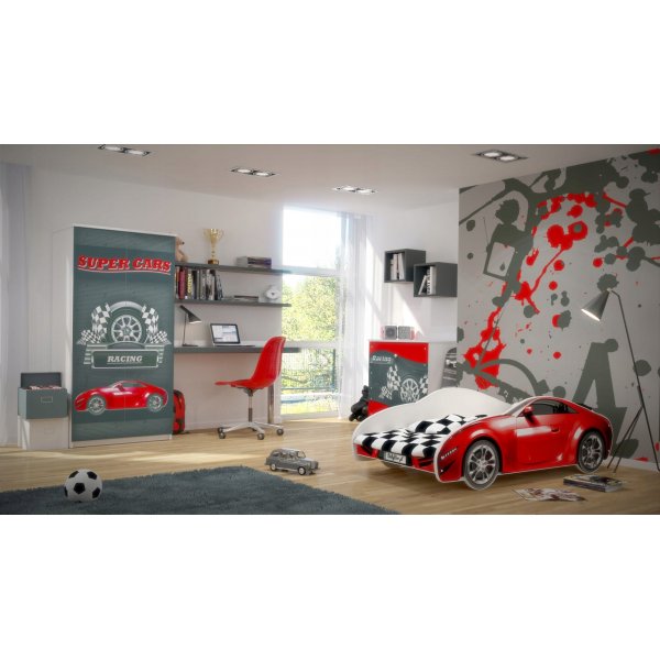 Daytona bilseng 80 x 160 cm - Rød Daytona bilseng 80 x 160 cm - Rød