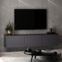 Neon TV-stativ - Antrasitt