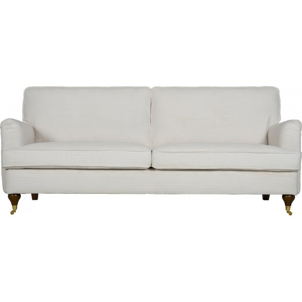 Howard 3-seters sofa - Beige kordfløyel Howard 3-seters sofa - Beige kordfløyel