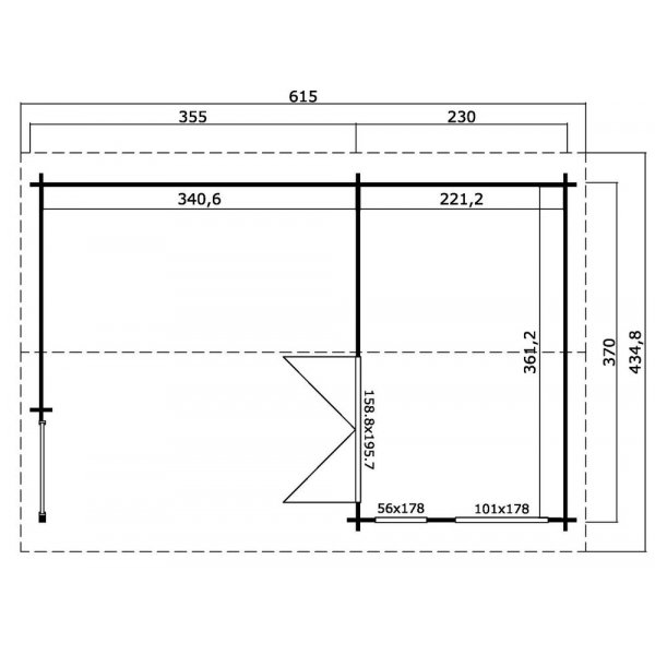 Anneks Jennelie - 21,3 m² Anneks Jennelie - 21,3 m²