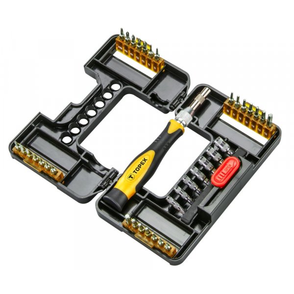 Bits & socket sett, 37 deler