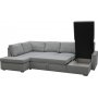 U-sofa sovesofa Tärnö vendbar med oppbevaring - 304 cm - lys grå U-sofa sovesofa Tärnö vendbar med oppbevaring - 304 cm - lys grå