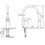 Oras Kjkkenbatteri Cubista 2838F