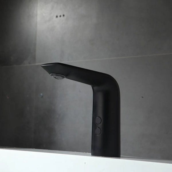 Servantbatteri Fiolett - Svart | kaldtvannstilkobling