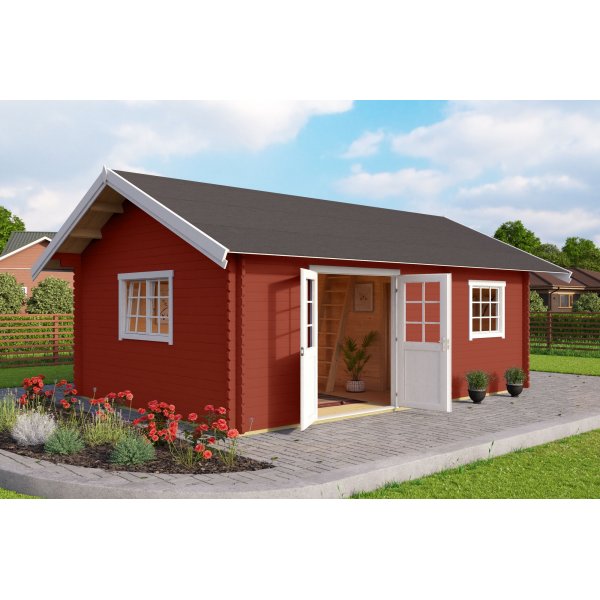 Attefall hus Lina Silver - 24,3 m² Attefall hus Lina Silver - 24,3 m²