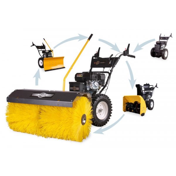 Kombimaskin 212 cc med sopvals - 230 V-elstart Kombimaskin 212 cc med sopvals - 230 V-elstart