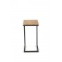 Sidebord / Laptopbord - Eik/svart Sidebord / Laptopbord - Eik/svart