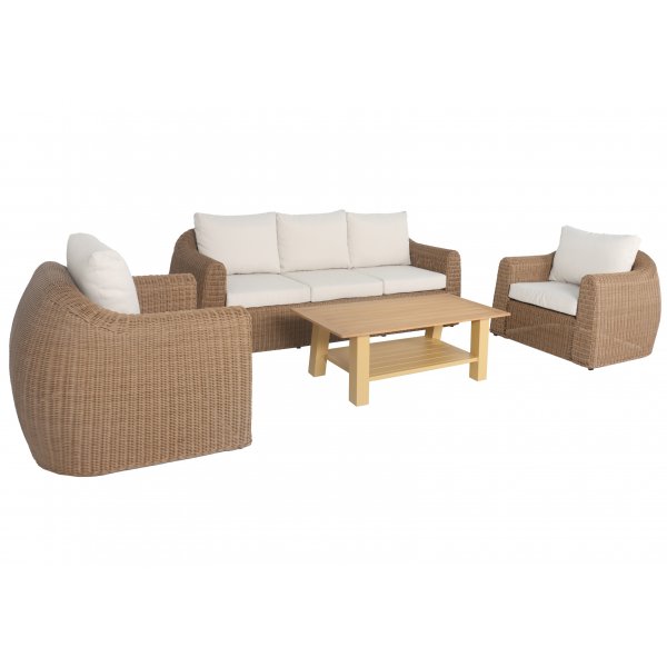 Malibu XL Lounge Group - Natur / Beige