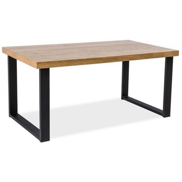 Aubrianna 180 cm spisebord - Svart/eik Aubrianna 180 cm spisebord - Svart/eik