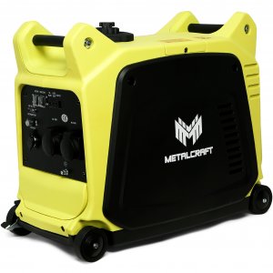 Digital nødgenerator | 4000 W | Bærbar med USB-port | Metalcraft Digital nødgenerator | 4000 W | Bærbar med USB-port | Metalcraft