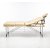 Massasjebord med metallben - 4 soner - Beige