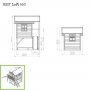 Lekehytte Loft 550 (FSC 100%)