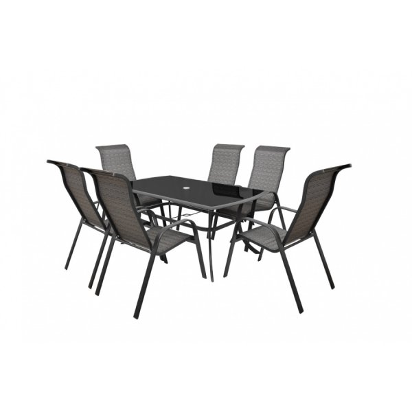 Spisegruppe Honey Maxi - 6 stoler