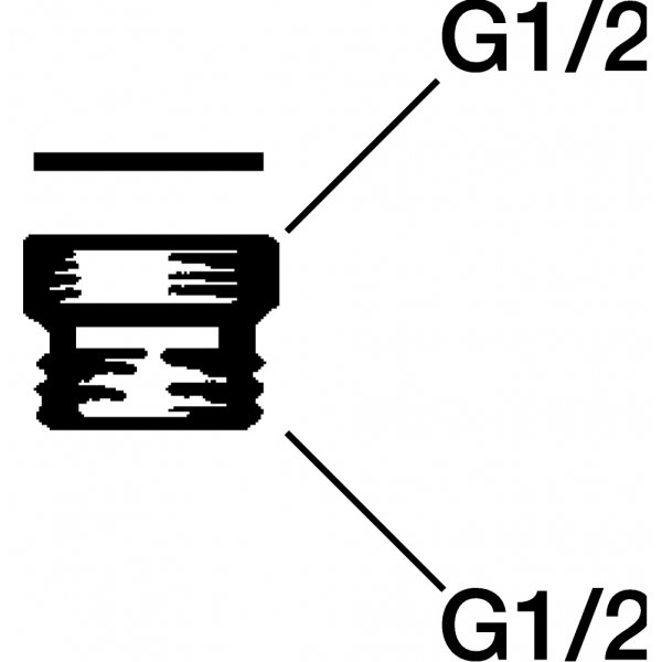 FM Mattsson Overgangsnippel Krom - 2943-0000 FM Mattsson Overgangsnippel Krom - 2943-0000