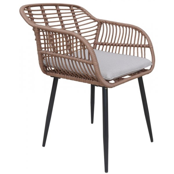 Balkongsett med 2 stoler og et bord