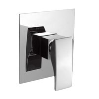 Minimal innfelt dusjbatteri uten avleder - Krom Minimal innfelt dusjbatteri uten avleder - Krom