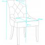 Tuva stol med h�ndtak i ryggen - Gr�beige