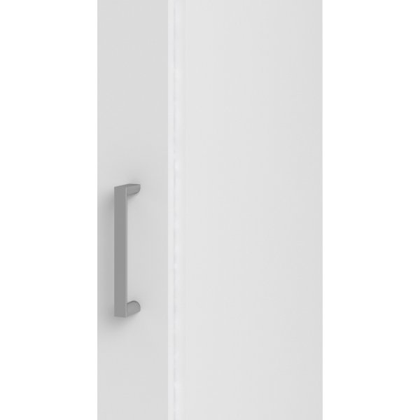 Hvit Space-garderobe - 40 cm bred - 175 cm høy Hvit Space-garderobe - 40 cm bred - 175 cm høy
