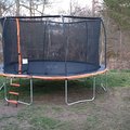 Kundebilde Trampoline med sikkerhetsnett - 425 cm