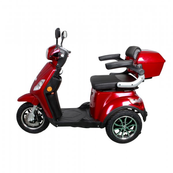Tur-scooter - 1000W rød Tur-scooter - 1000W rød