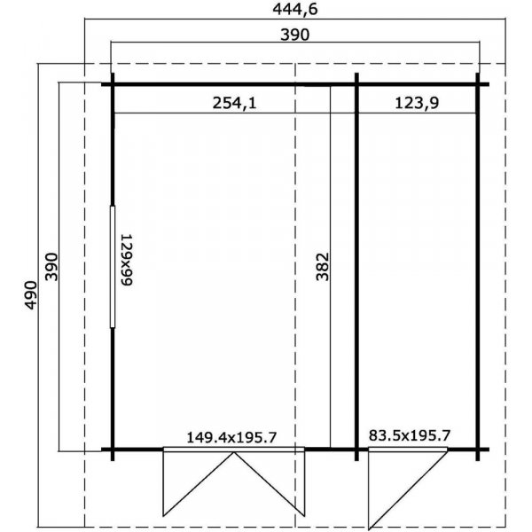 Anneks Adam E - 15 m�