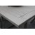 Spisegruppe Saltö grå teak: Klaffbord inkl. 4 stk. Saltö karmstoler i grå teak