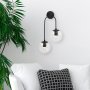1 Klenod vegglampe 10570 - Sort