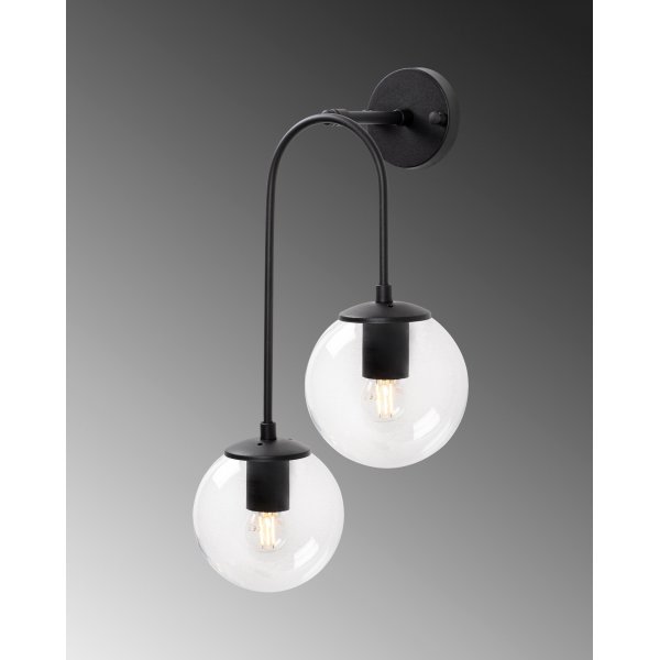 Klenod vegglampe 10570 - Sort Klenod vegglampe 10570 - Sort