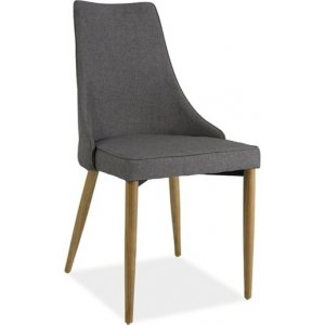 Nils spisestuestol - Gr� / Eik