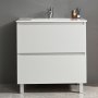 Baderomsmbel Perugia - Hvit 80 cm
