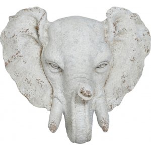 Hagekunst Statue elefant veggteppe H60 cm