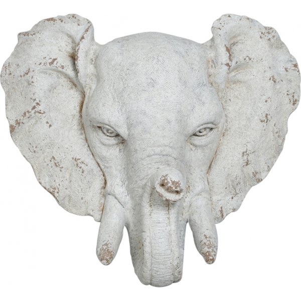 Hagekunst Statue elefant veggteppe H60 cm