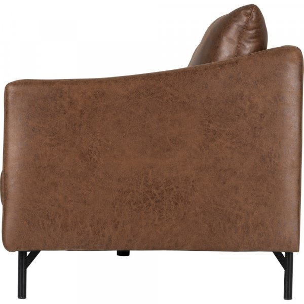 Vintage sofa 3-seter brun 223 cm Vintage sofa 3-seter brun 223 cm