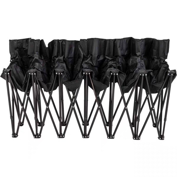 Sammenleggbar campingbenk - plass til 6 personer Sammenleggbar campingbenk - plass til 6 personer