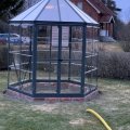 Kundebilde Oasis - Sekskantet drivhus 4 m²