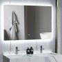 Baderomsspeil 140 x 80 cm med LED-belysning og antidugg Baderomsspeil 140 x 80 cm med LED-belysning og antidugg