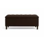 1 Sengekommode Hasslö 120 cm - Mørkebrun