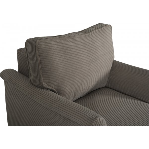 Sofa lenestol Howard m�rk beige kordfl�yel