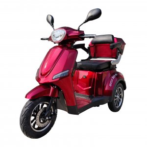 G�ende scooter 800W r�d elektrisk 60V batteri 4 hjul terreng