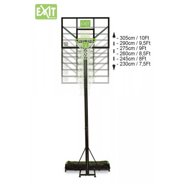 Comet basketballstativ - Flyttbart