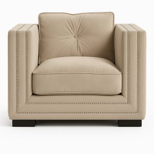Hamilton lenestol - Beige fl�yel