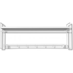 Revel hvit hattehylle 80 cm bred