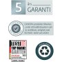 Canopia Balance Polykarbonat Drivhus 25,1 m - Slv