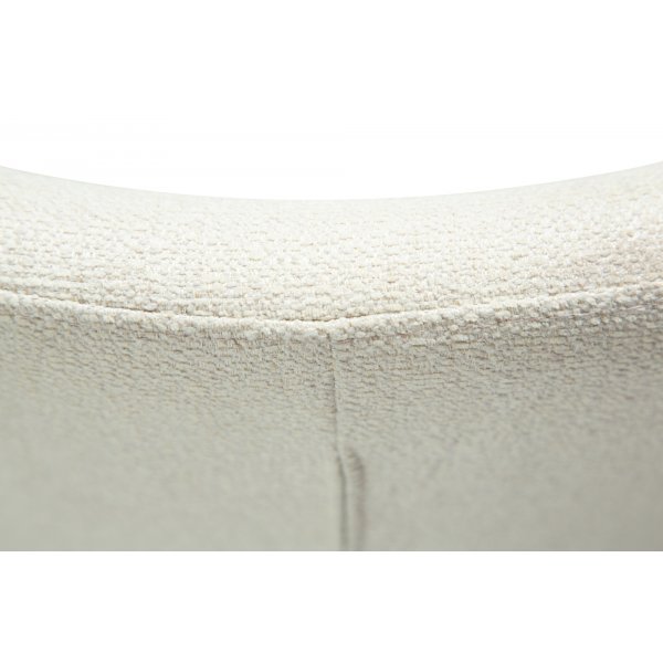 Glam spisestuestol bouclé / antikk messing Glam spisestuestol bouclé / antikk messing