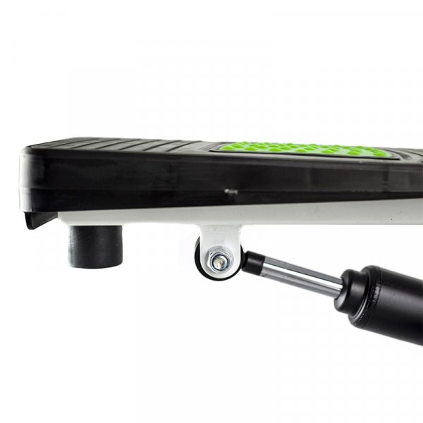 Stepmaskin - Med treningsbånd og treningdatamaskin (svart-grønn S3085) Stepmaskin - Med treningsbånd og treningdatamaskin (svart-grønn S3085)