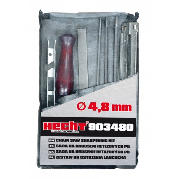 Filesett for motorsagkjede - 4,8 mm